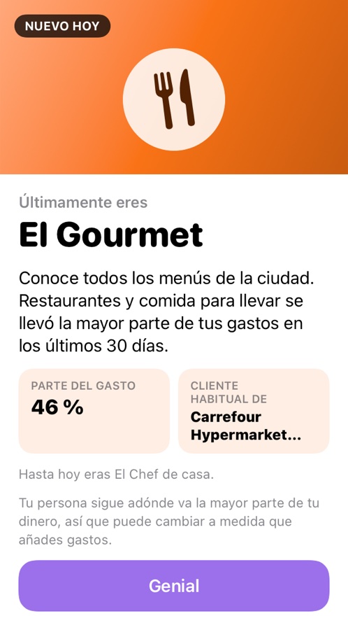 Tarjeta de persona: El Gourmet