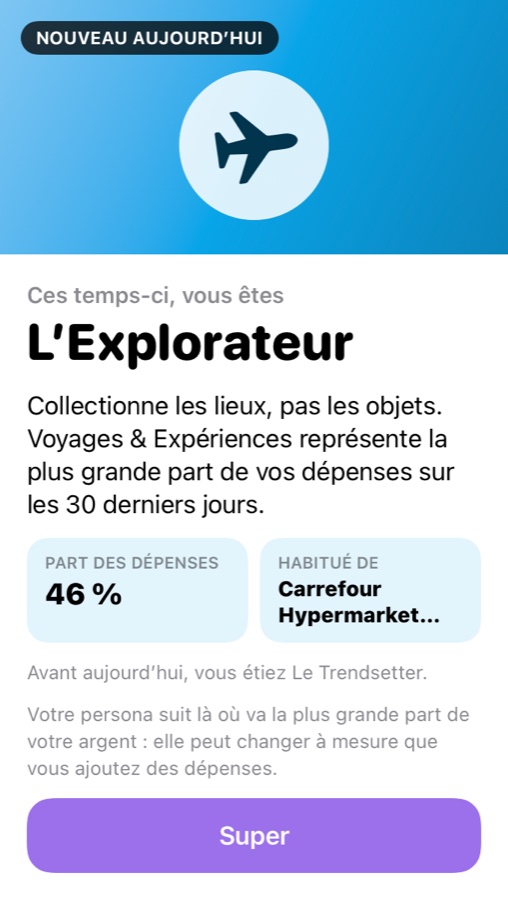 Carte de persona : L’Explorateur