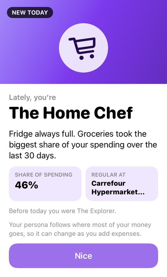 Persona card: The Home Chef