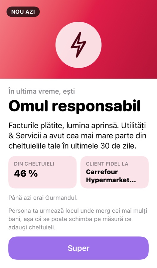 Card persona: Omul responsabil